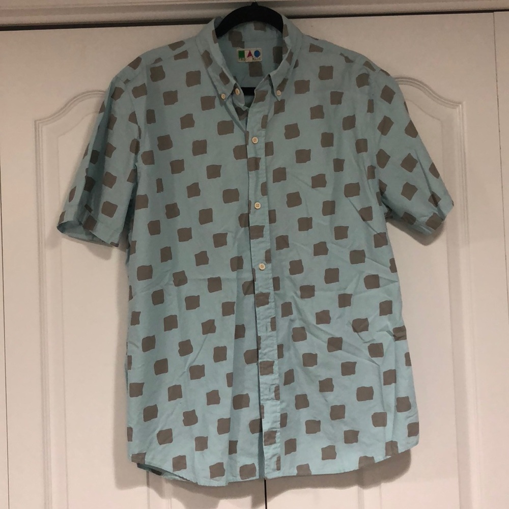 Short sleeve casual buttondown